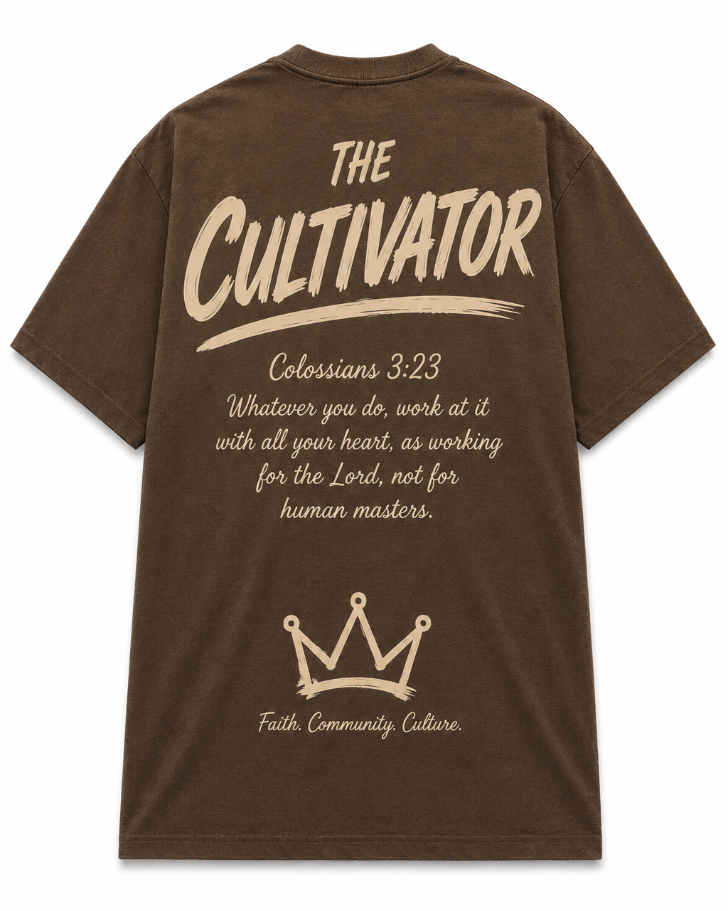 Cultivator Heavyweight Tee — Mocha